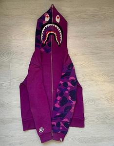 Bape, ziphoodie, purple, size L (4 foto / 7)