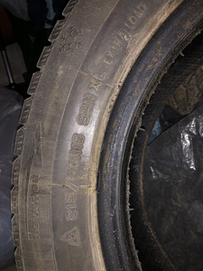 Korralikud talverehvid / Talve rehvid - 215/60 R16 (3 foto / 3)