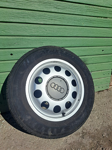 Диски с резиной ауди 5×100