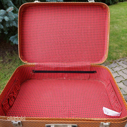 Винтажный чемодан (производство Литва) (фото #3)