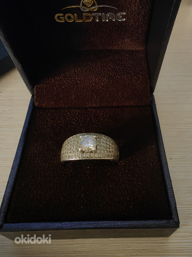 Серебряное красивое кольцо (фото #2)