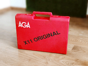 AGA X11 ORIGINAL gaasikeevituskomplekt kohvris - (2 foto / 4)