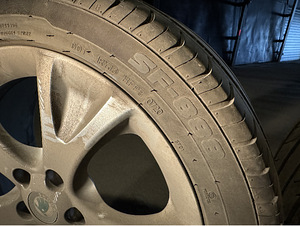 17" оригинальные диски Skoda 5x112 + летние шины 225/45/17 (4 фото из 4)