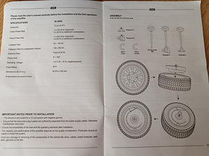 UUS väike aktiivsubwoofer varuratta sisse alates 15" (9 foto / 9)