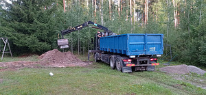 Killustik, graniitkillustik, liiv, konteiner 17,30m3 (6 foto / 10)
