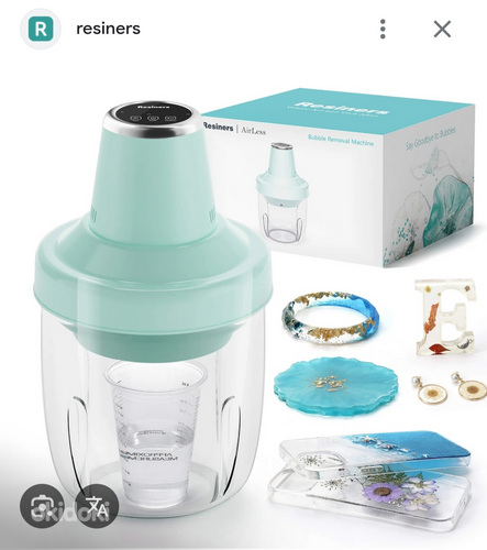 Resiners AirLess Resin Bubble Removal machine