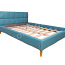 Кровать 140x200 новая, синяя, изготовлена в Эстонии (фото #1)
