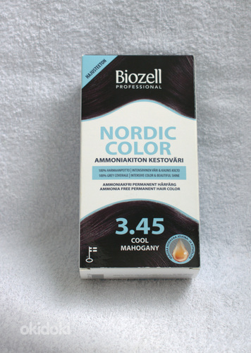 Краска для волос Nordic Color 3.45 Cool Mahogany