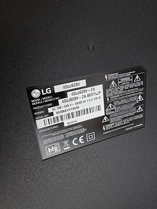 LG 43" UJ620V TELER 4K UHD (4 foto / 4)