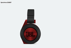 Kõrvaklapid JBL Synchros E50BT - punane/must (bt + juhtmega) (3 foto / 6)