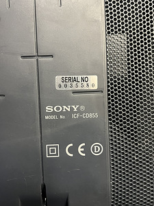 Sony Dream Machine - FM/AM CD CLOCK RADIO (6 foto / 6)