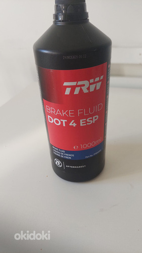 Pidurivedelik TRW DOT 4 ESP 1L