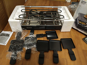 Uus Severin Raclette Party Grill (looduslik kiviplaat defekt (1 foto / 4)