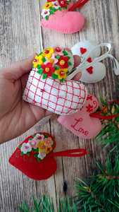Valentine, käsitsi valmistatud süda (7 foto / 9)