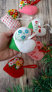 Valentine, käsitsi valmistatud süda (8 foto / 9)
