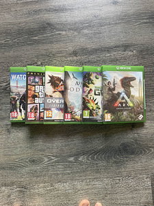 XBOX ONE S + Juhtpult / Iga mäng 15€ (8 foto / 8)