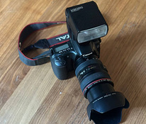 Фотоаппарат Canon EOS 20D & Объектив EF 24-105мм & Вспышка