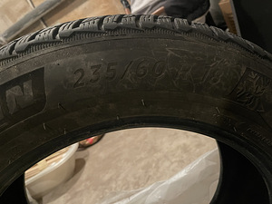 Michelin pilot alpin 5 suv 235/60 R18 (3 foto / 5)
