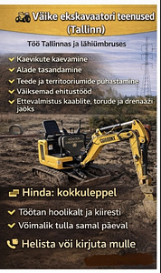 EKSKAVATOORI TEENUSED (1 foto / 2)