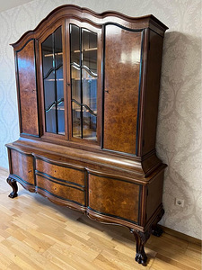 Antiikne raamatukapp stiilis "Chippendale" (3 foto / 5)