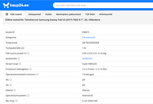 Samsung Galaxy Tab S3 (5 foto / 8)