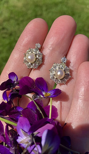 3,5 ct teemantkõrvarõngad 750 kuld (3 foto / 3)