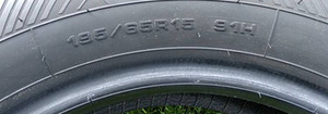 GOODYEAR 195/65 R15 EfficentGrip 2tk - 25eur (4 foto / 5)