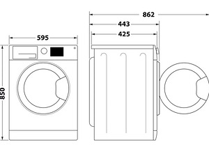 Indesit Pesumasin 6 Kg UUS (4 foto / 6)