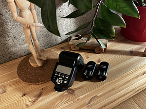 Speedlite yn560 iv + Yongnuo RF603N II radio triggers (1 foto / 1)