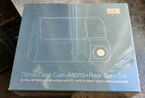 70mai 4k A800S Dash Cam + Rear Cam + HW Kit