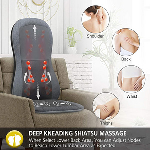 Massaaži selja istmekate 3d Shiatsu, istmepadi UUS! (3 foto / 5)