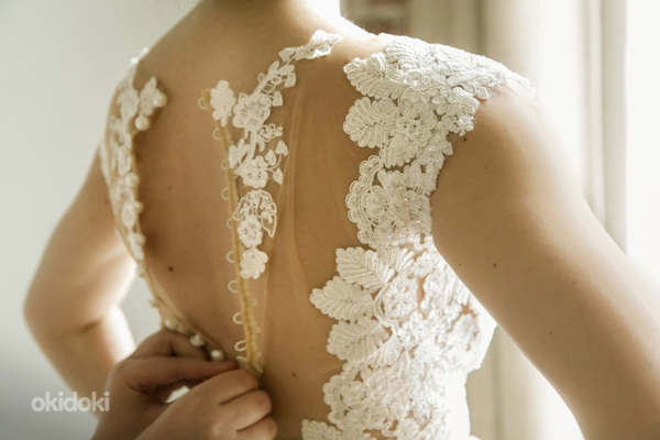 Красивое свадебное платье (фото #1)