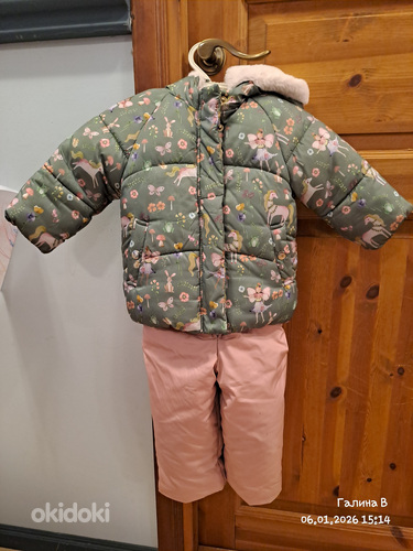 Talvejope ja pükste komplekt suurus 80