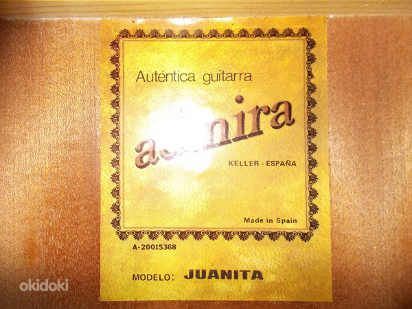 Классическая гитара Admira Juanita в отличном состоянии (фото #7)