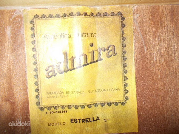 Классическая Испанская гитара Admira Estrella (фото #4)