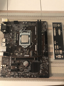 Motherboard H310M PRO-M2 + CPU i5-8400 2.8GHz (5 foto / 5)