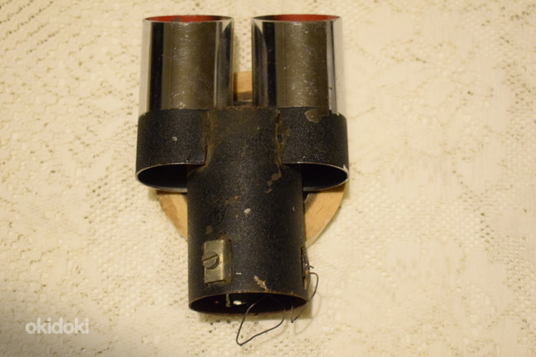 Tuplapakoputkenjatke / Pakoputken pää