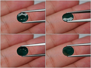 Haruldane; grandidieriit; loomulik; 1,51 ct; Aafrika; paranemist pole (1 foto / 2)