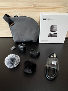 DJI Mic Mini Transmitter (Infinity Black) (1 foto / 2)