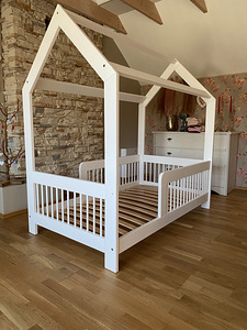 Детская кровать-домик для матрасов 80x160