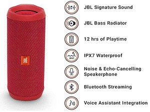 JBL Flip 4 (punane) (6 foto / 6)