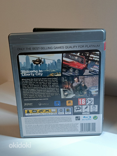 PS3 Grand Theft Auto IV (GTA 4) + kaart (foto #2)