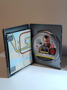 PS3 Grand Theft Auto IV (GTA 4) + kaart (3 foto / 3)