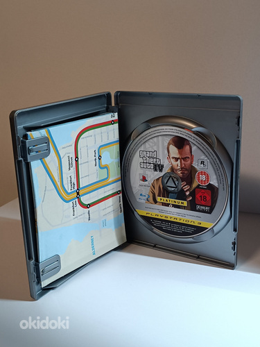 PS3 Grand Theft Auto IV (GTA 4) + kaart (foto #3)