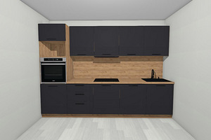 Новая кухонная мебель, комплект кухонной мебели 3м.