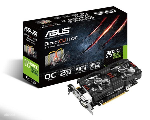 Asus GeForce GTX 650 Ti Boost DirectCU II 2GB Graafikakaart (foto #1)