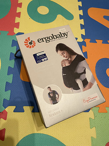 Эргорюкзак / слинг Ergo baby, с 0 лет до ~10 кг (1 фото из 4)