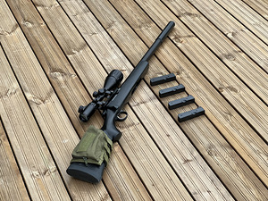 JG Bar10 tuned replica sniper + 4 magazines (1 foto / 6)