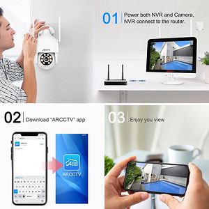 2TB Anran 5MP valvekaamera komplekt (4 foto / 8)