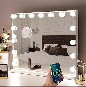 новое зеркало для макияжа Hollywood 15 LED 58x46 см